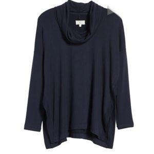 Lou & Grey Hi-Side Signaturesoft Cowl Tunic